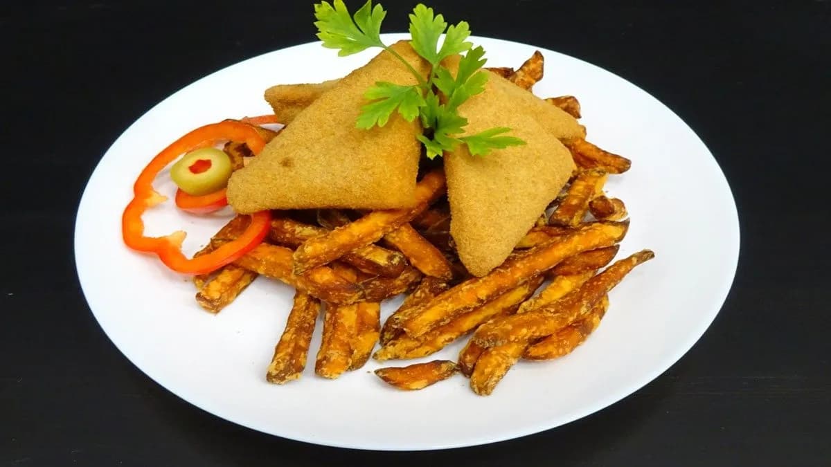 Rántott sajt tartárral