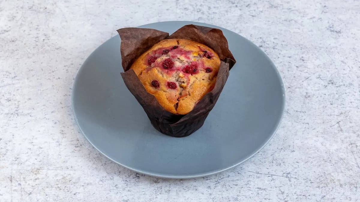 Áfonyás muffin