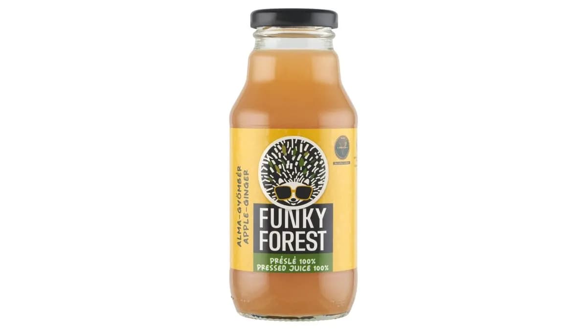 Funky Forest 100% alma-gyömbér préslé 330 ml
