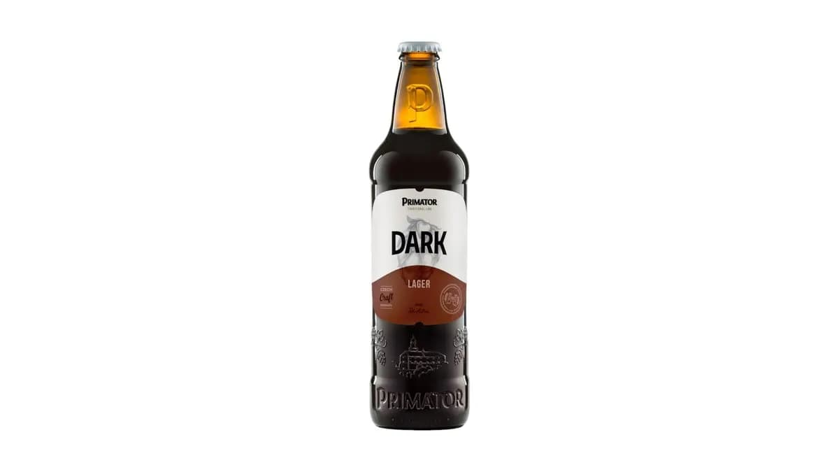 Primátor Premium Dark (barna) 11° (4,5%) 500 ml
