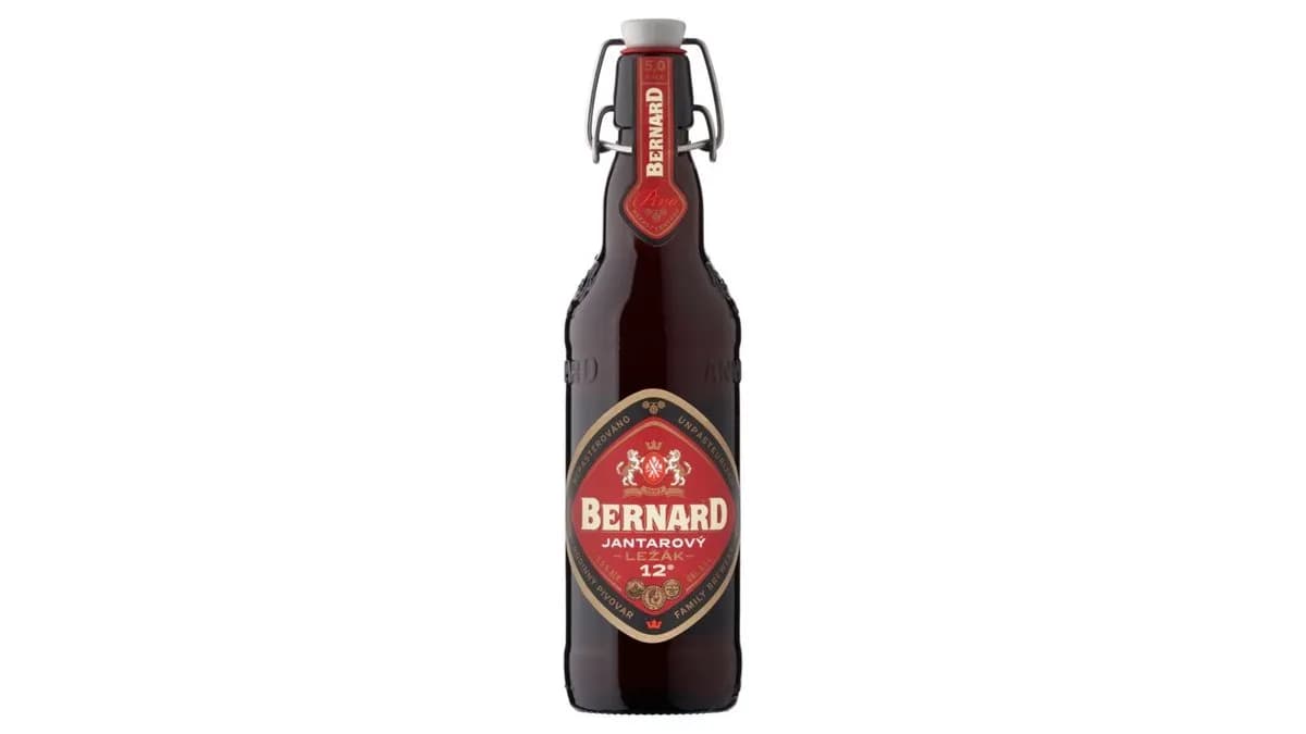 BERNARD AMBER LAGER (vörös) 12° (5,0%) 500 ml