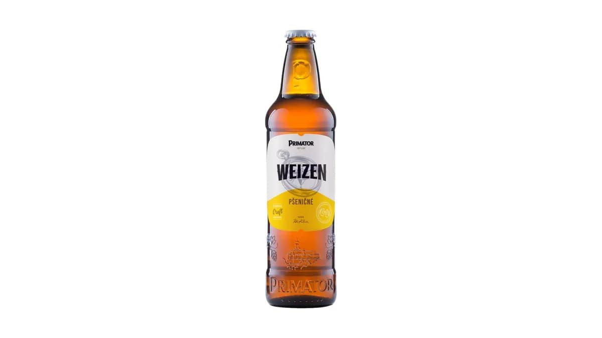 Primátor Weizenbier (búza) 11° (4,8%) 500 ml