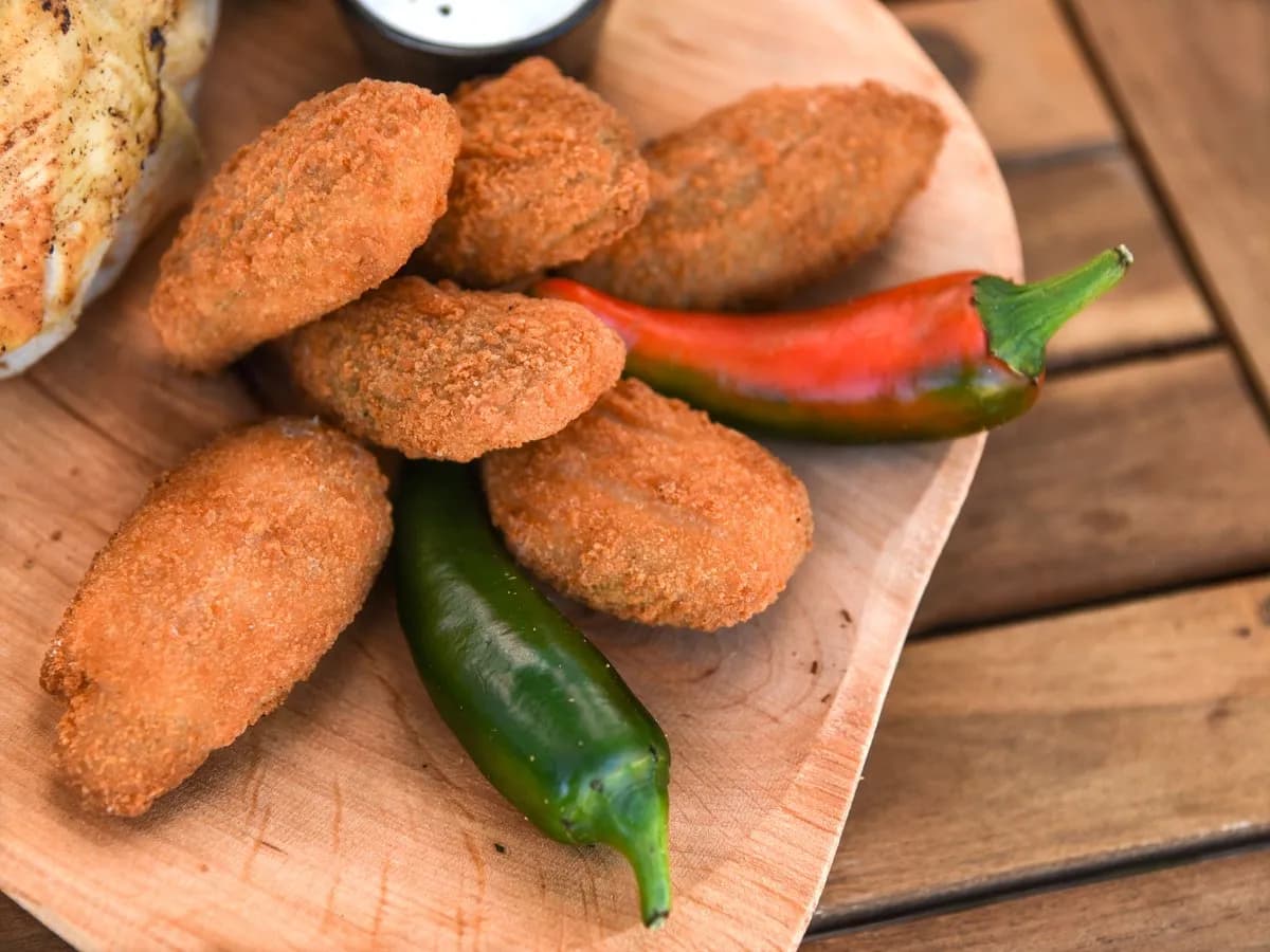 Sajtfalatok rántva ( 6db)