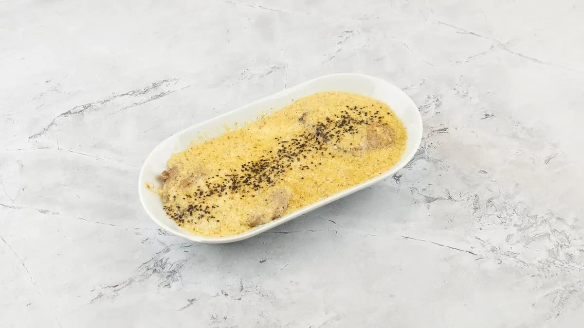 Solomillo de cerdo con crema de Manchego