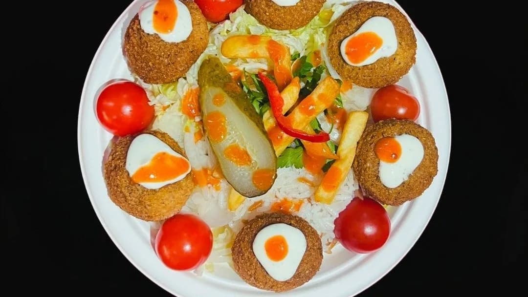Falafel tál