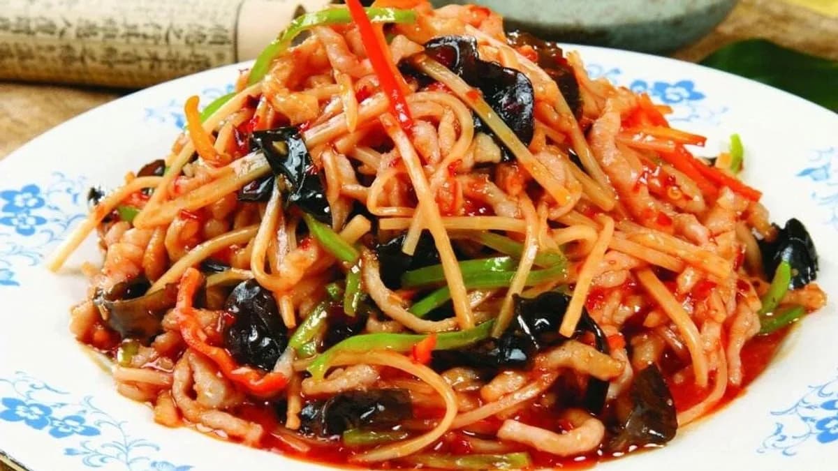 Öt ízű csirkehús menü rizzsel