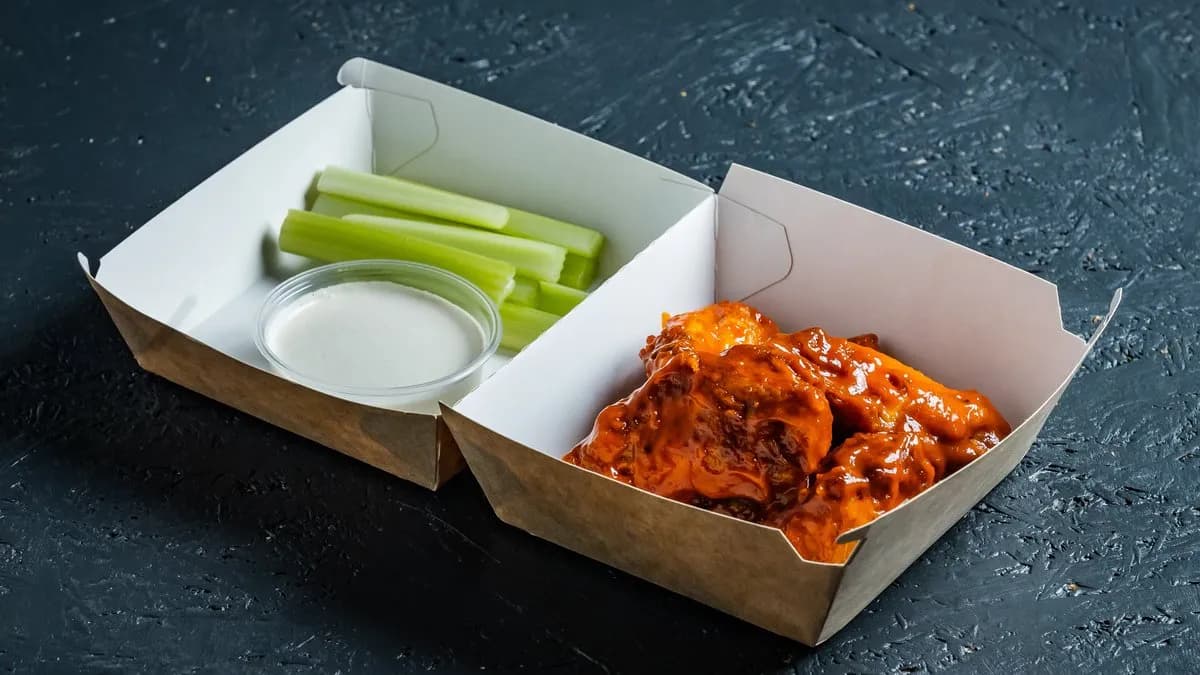 BUFFALO CSIRKESZÁRNY ZELLER (6DB) + választható szósz