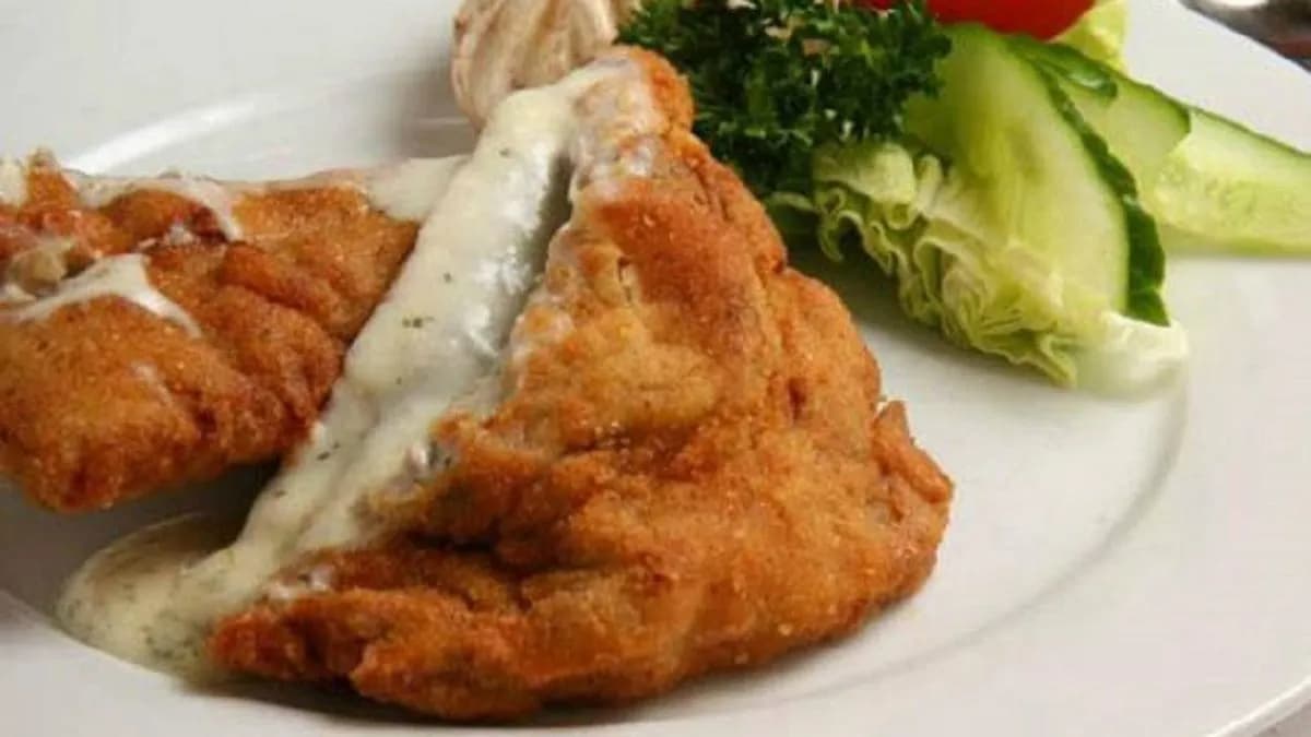 Kapros juhtúróval töltött sertés szűzérme