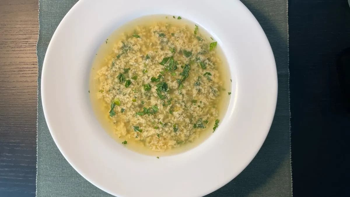 Stracciatella alla Romana