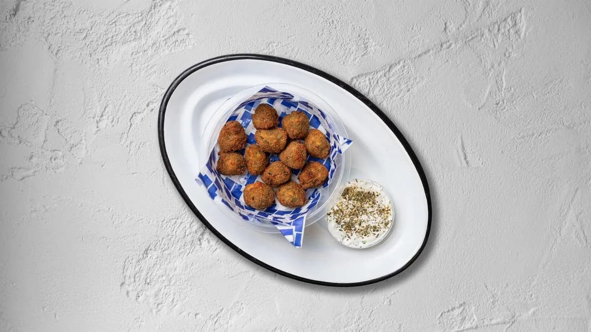 Cukkini golyók tzatzikivel 🥒