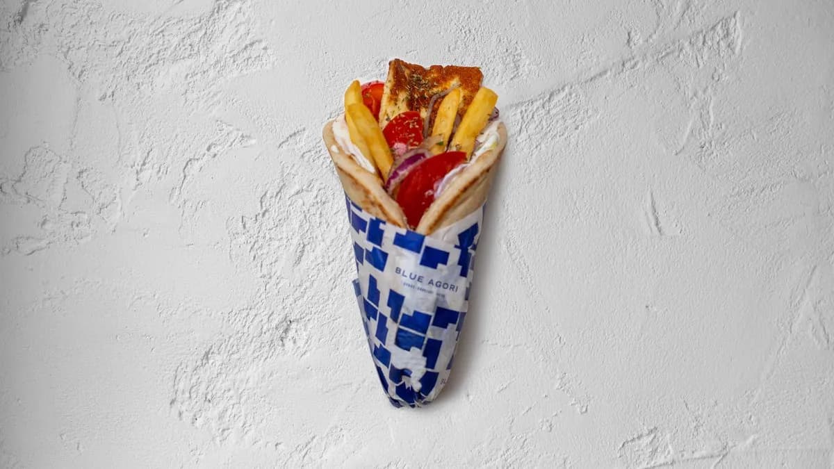 Halloumi XL pita 🌯🧀 szénsavmentes ásványvízzel