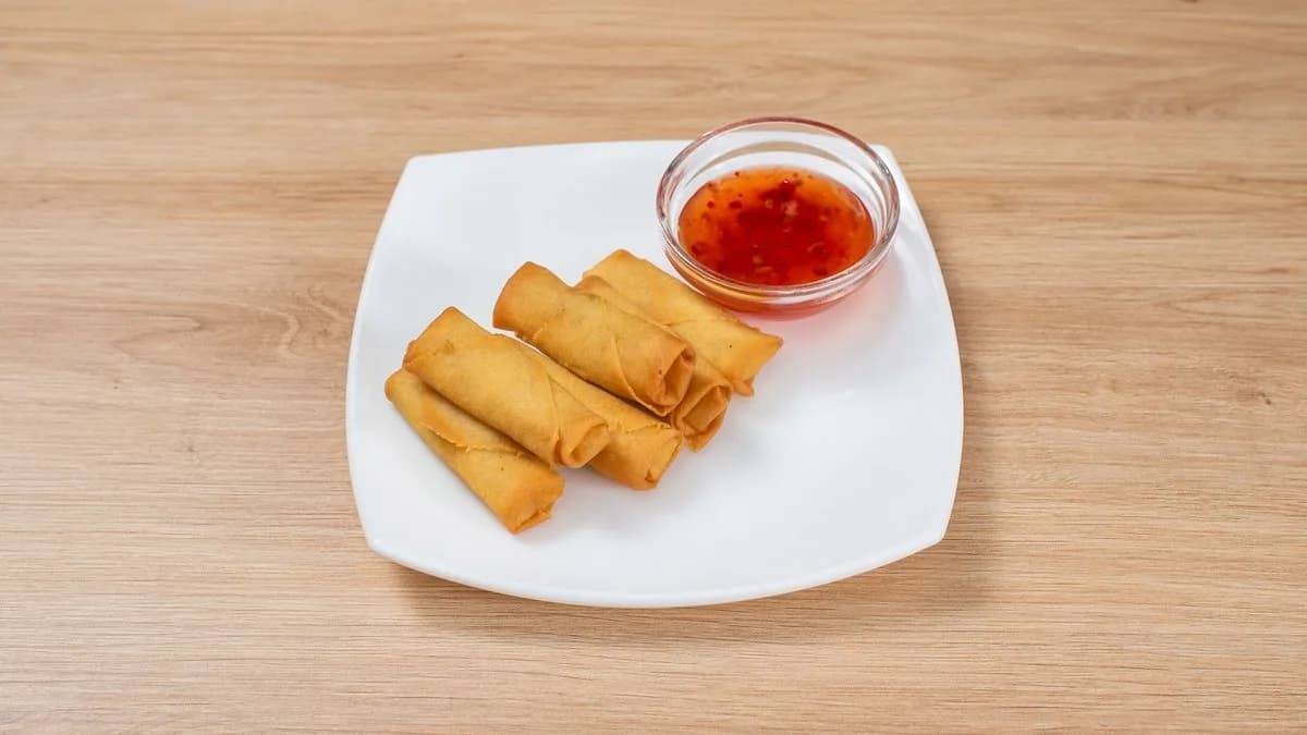 Vegetáriánus tavaszi tekercs (6 db)