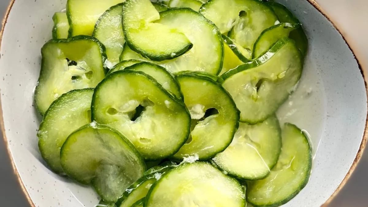 Fokhagymás uborkasaláta