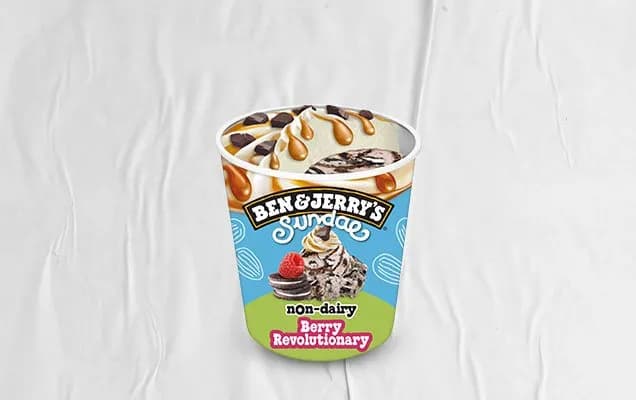 BEN&JERRY'S VEGAN SUNDAE BERRY REVOLUTIONARY