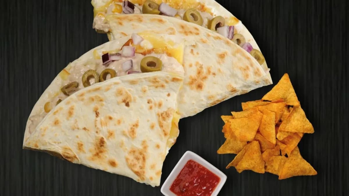 Tonhalas quesadilla menü
