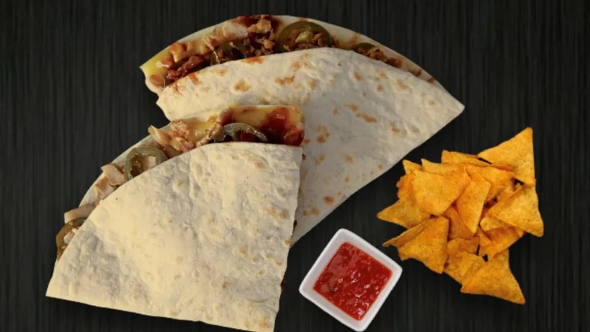 BBQ quesadilla menü ÚJ