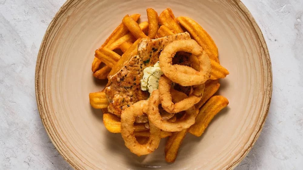 Fűszervajas csirkemell