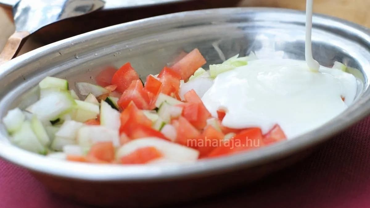 Mix Vegetables Raita