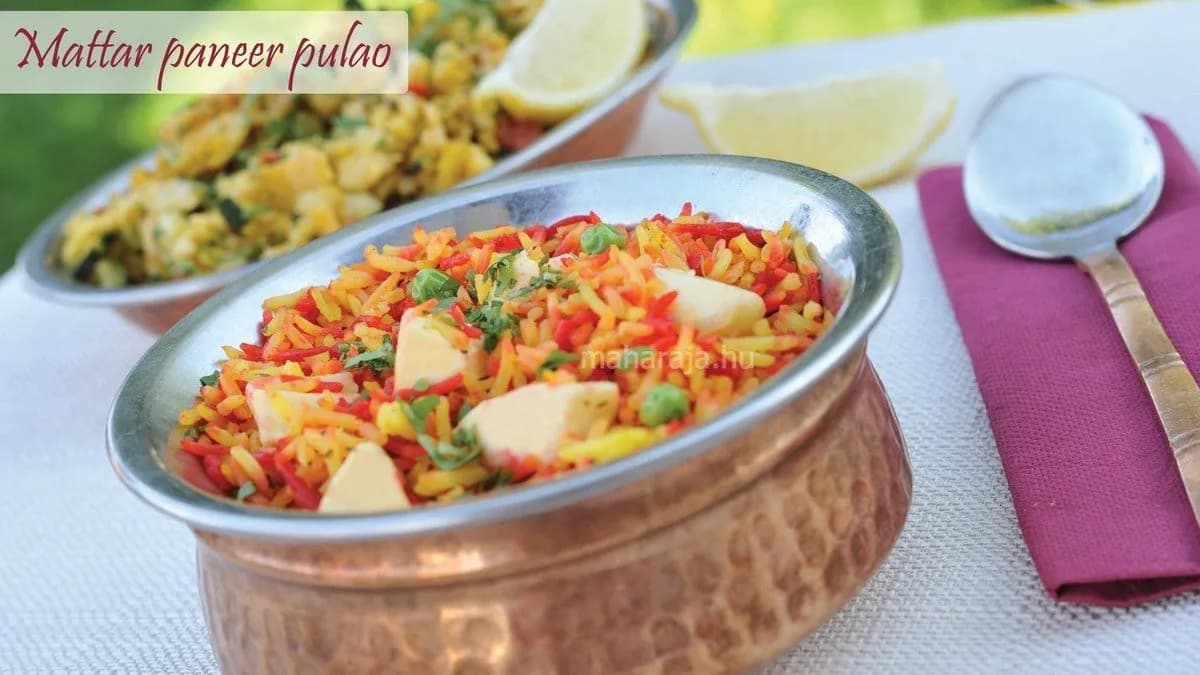 Mattar Paneer Pulao