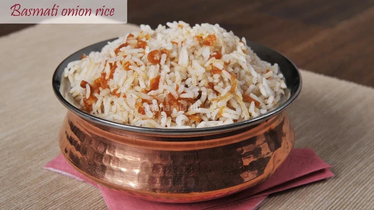 Hagymás Basmati rizs (Special Onion Rice)