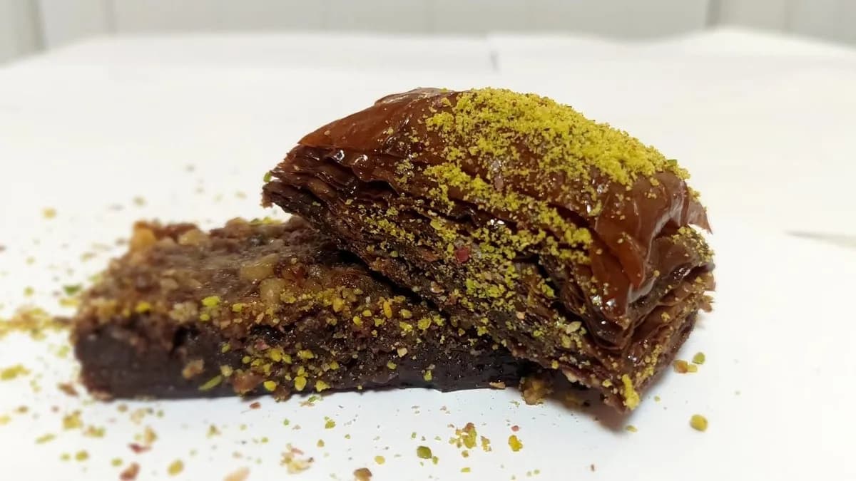 Csokoládés baklava