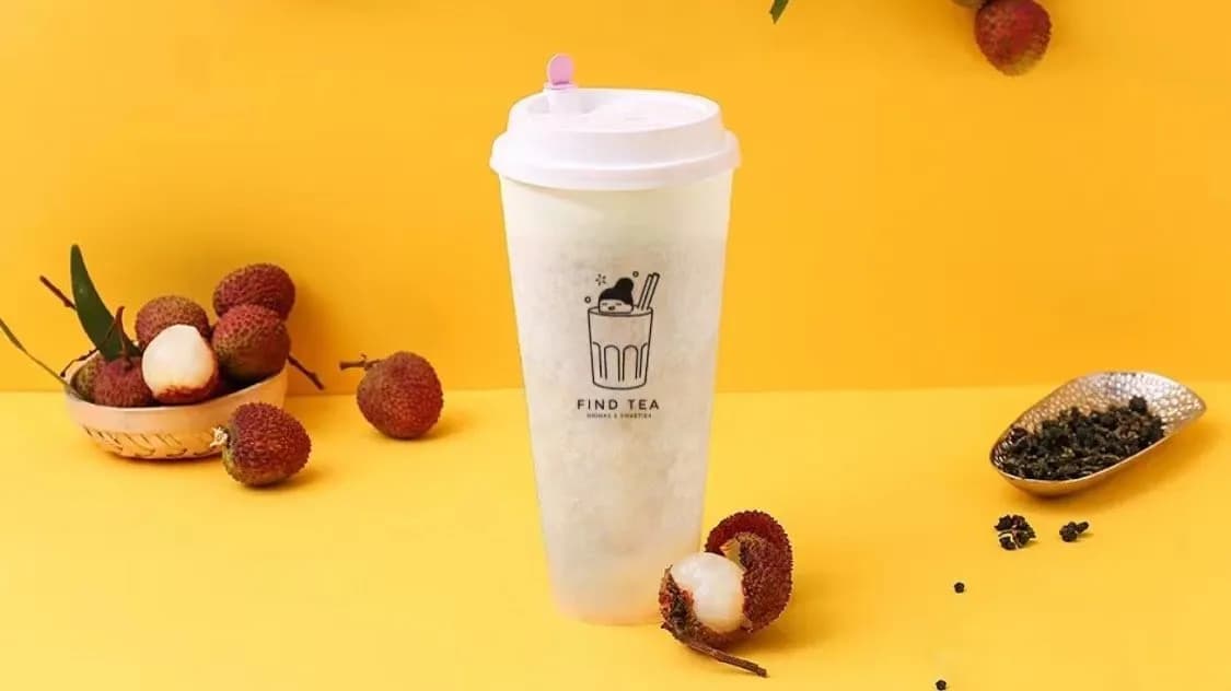 Cheese Lychee Frappe