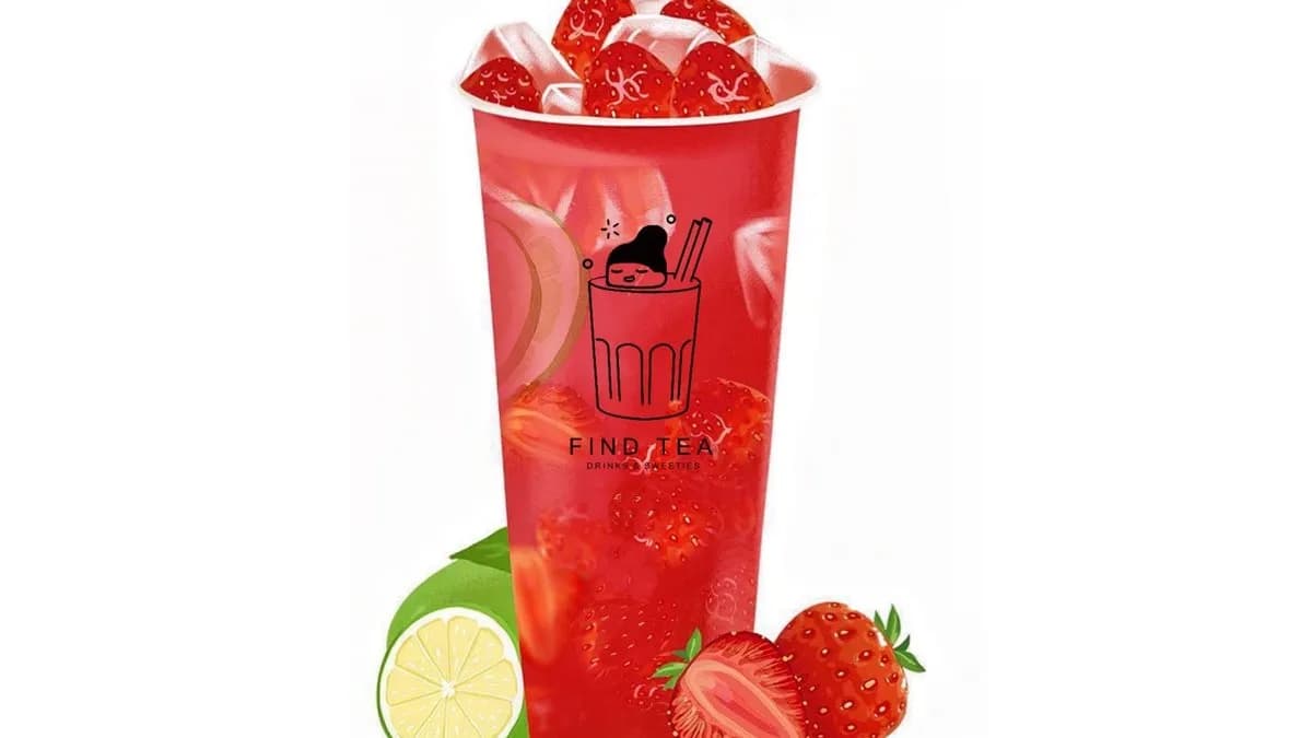 Strawberry fruit tea L