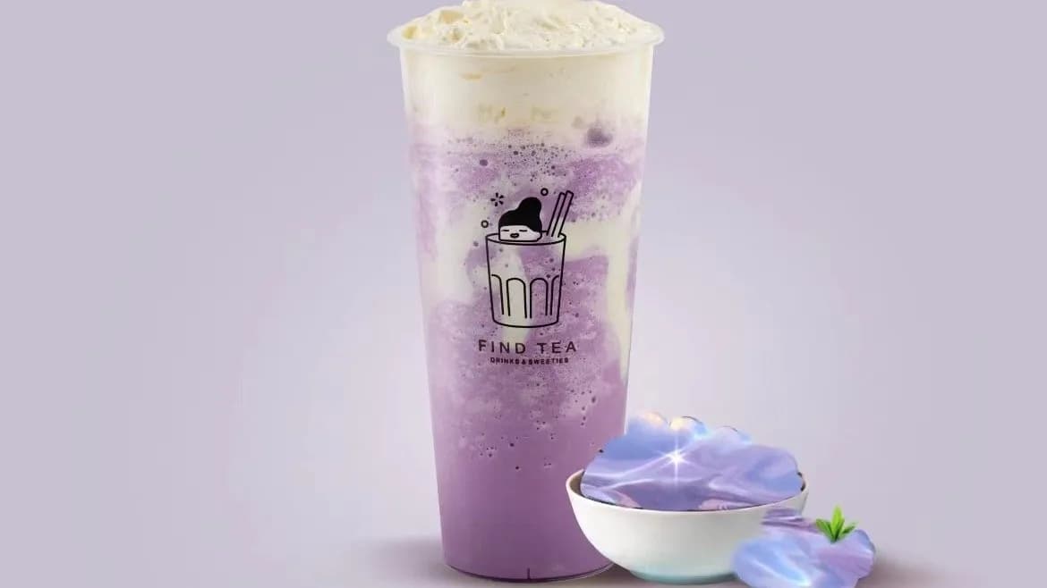 Cheese taro frappe L