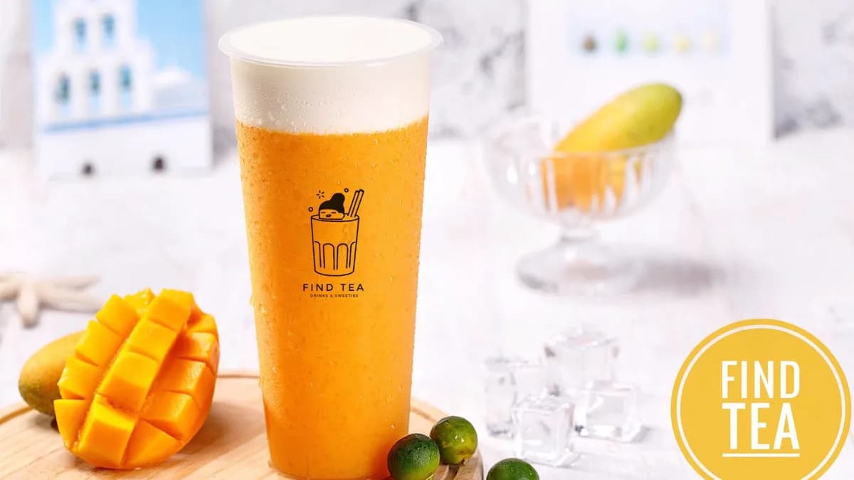 Cheese mango frappe L