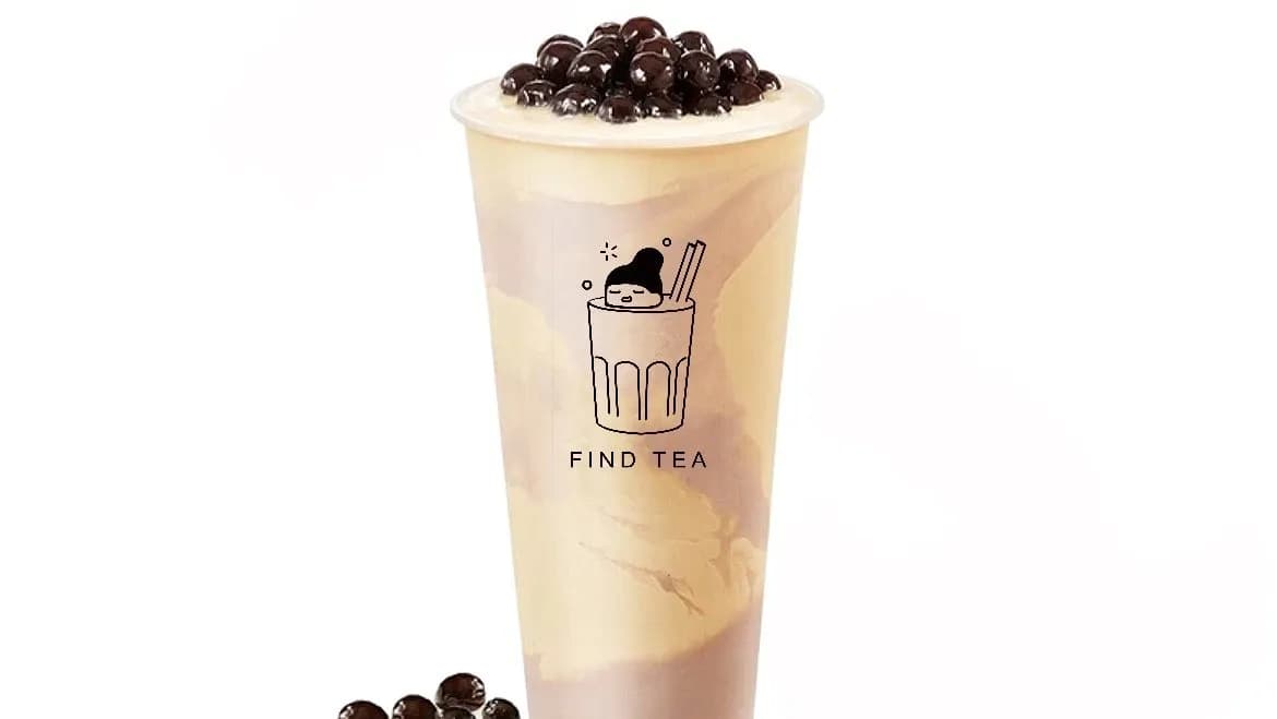 Mashed Taro Boba Milktea