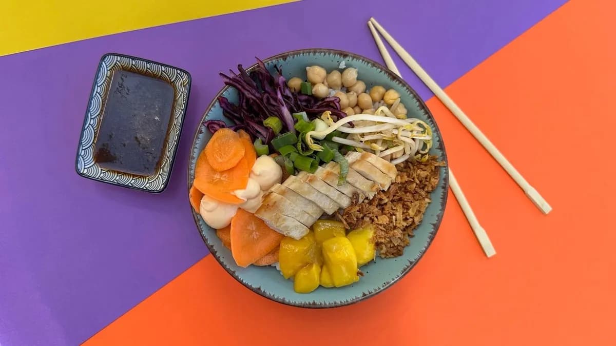 Teriyaki chicken bowl