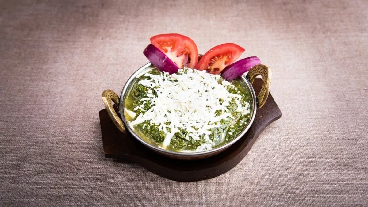 Palak Paneer - Spenót sajttal