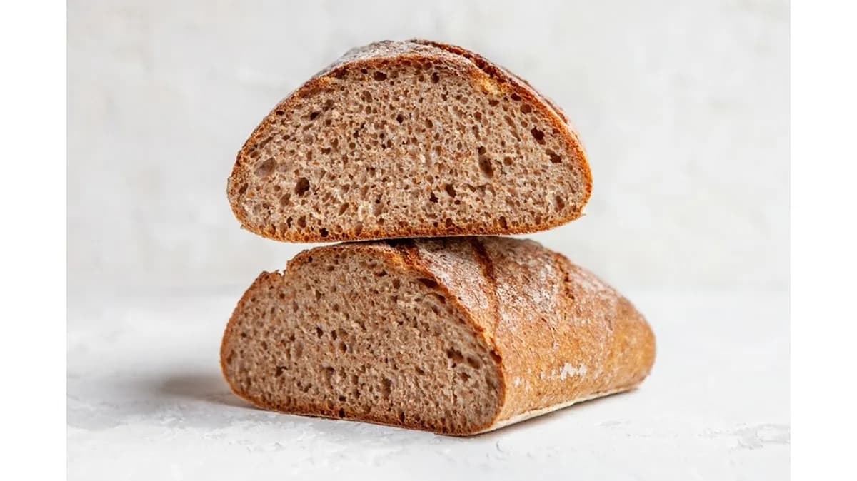 Régi malomkő teljes kiőrlésű vekni