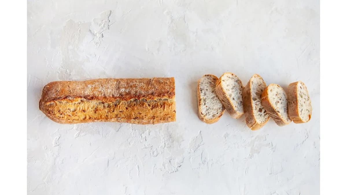 Kovászos magvas baguette