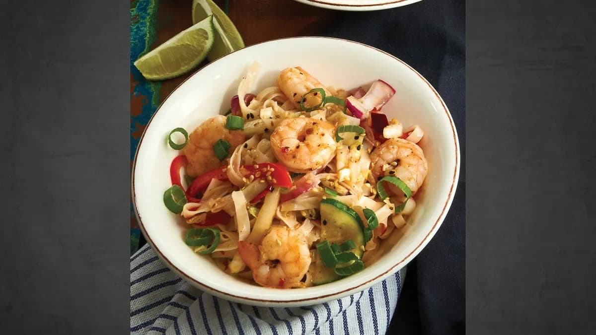 Sweet Chili Shrimp Noodles