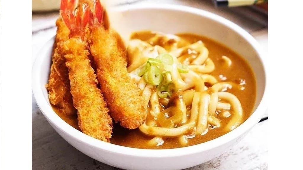 Currys Udon garnélarákkal(4db)