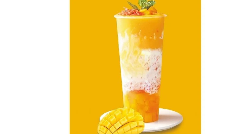 Mangó Grapefuitos Kókusztej Sagoval Jégkása