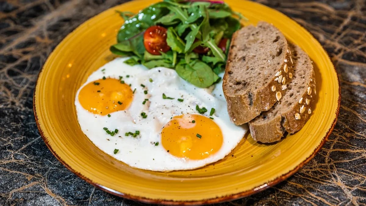 Tükörtojás 2 tojásból