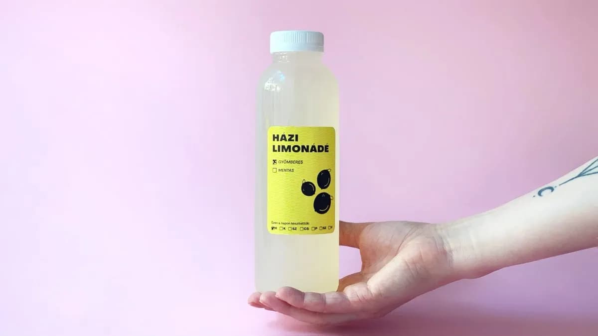 Házi limonádé - mentás
