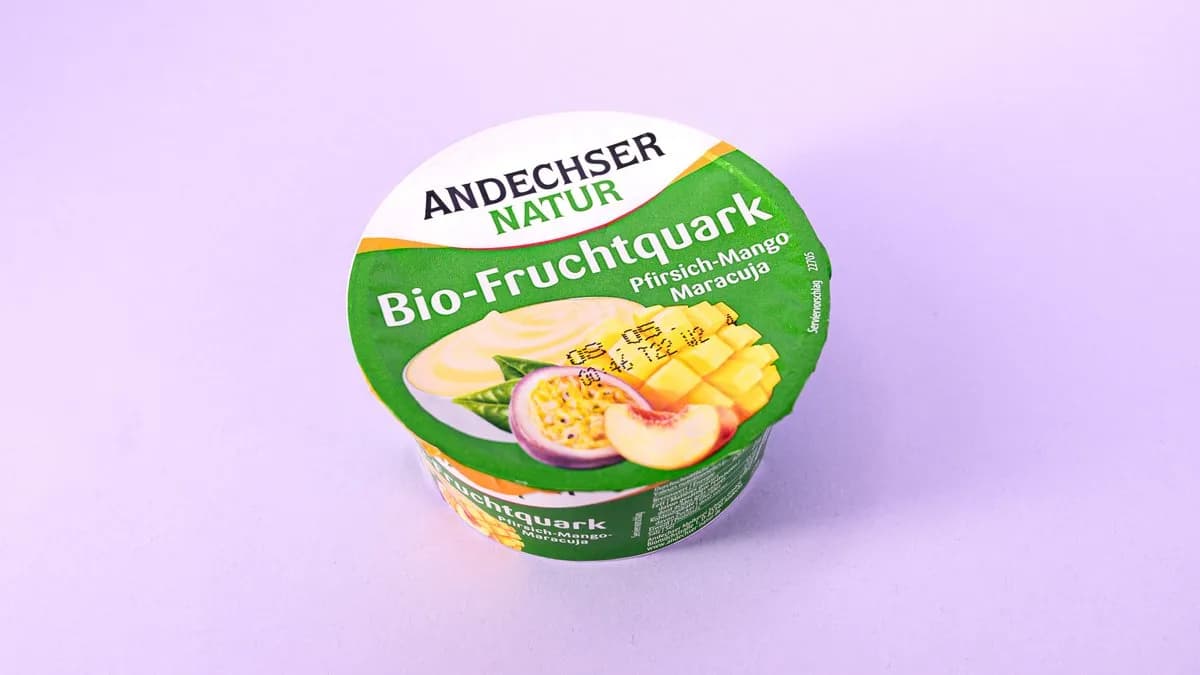 Andechser barack-mangó-maracuja túrókrém