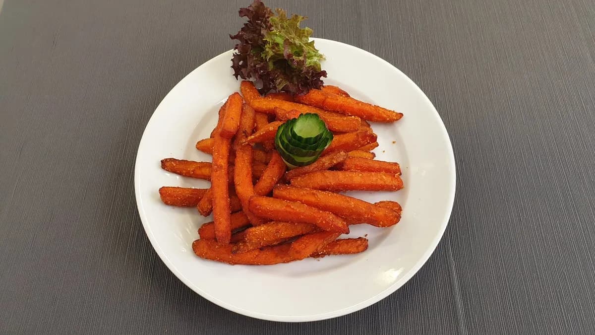 Édes hasábburgonya