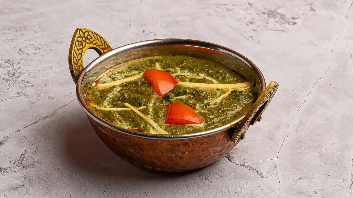 Palak Chicken/Spenótos csirke