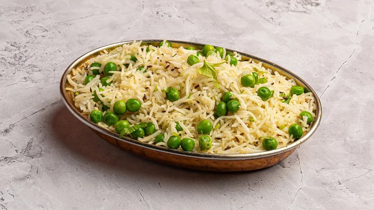 Peas Pulao / Zöldborsós rizs