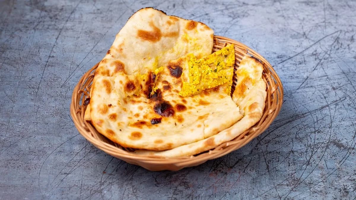 Paneer Naan / Indiai házisajtos naan