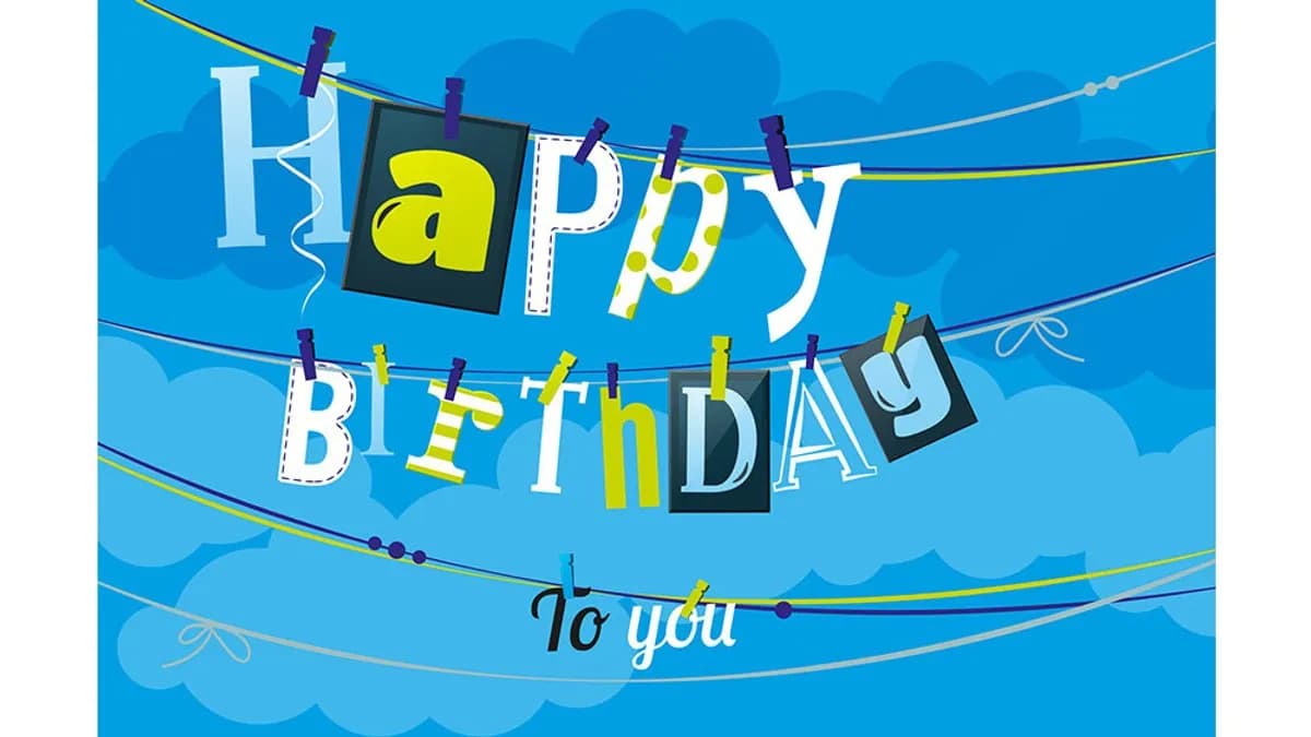 Happy Birthday - Boy