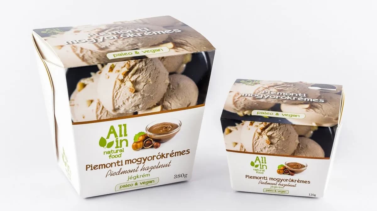 Piemonti mogyorókrémes jégkrém