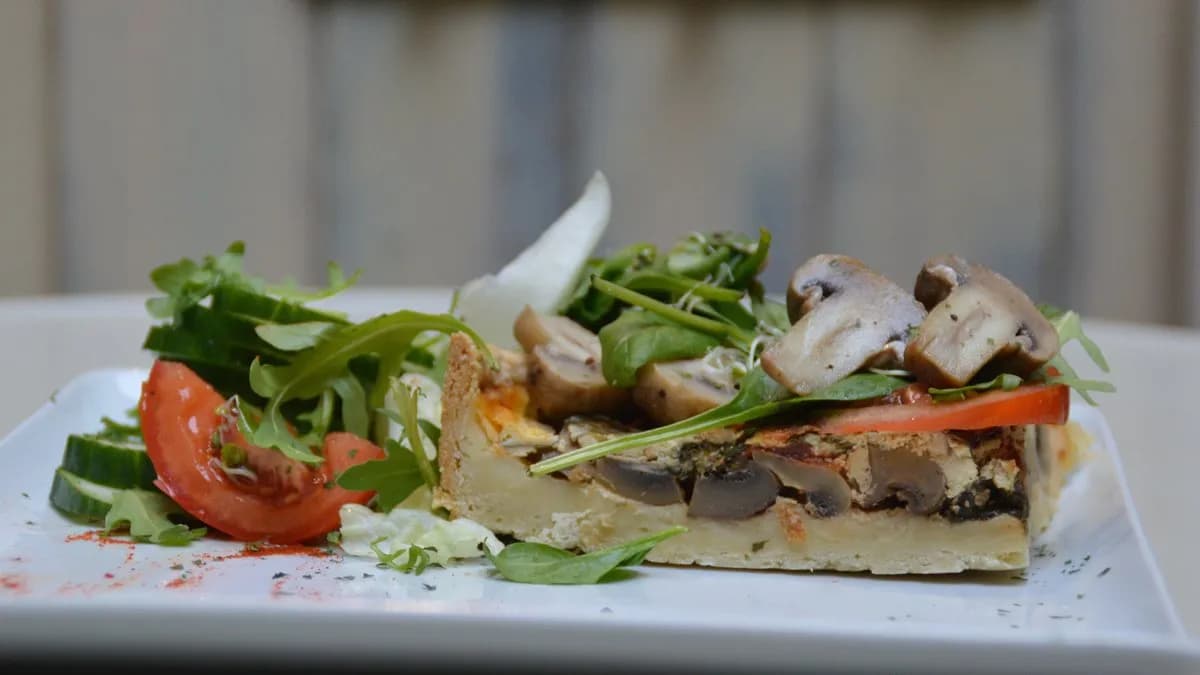 Menü 3. (napi leves+quiche)