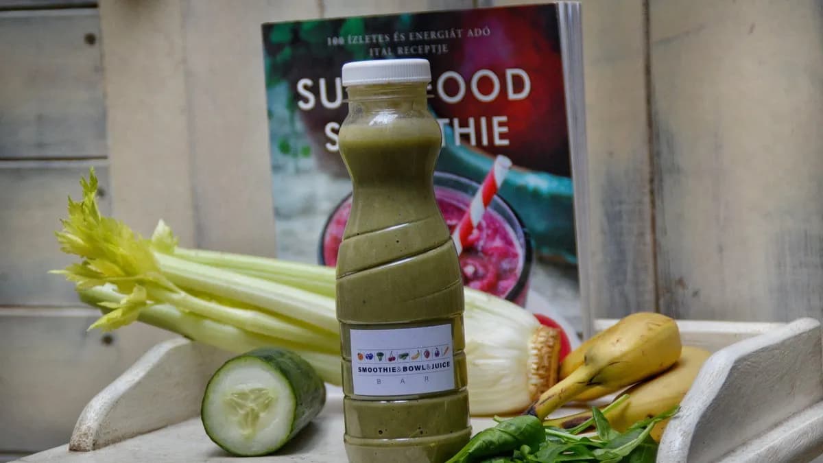 Nagyon zöld smoothie 3dl