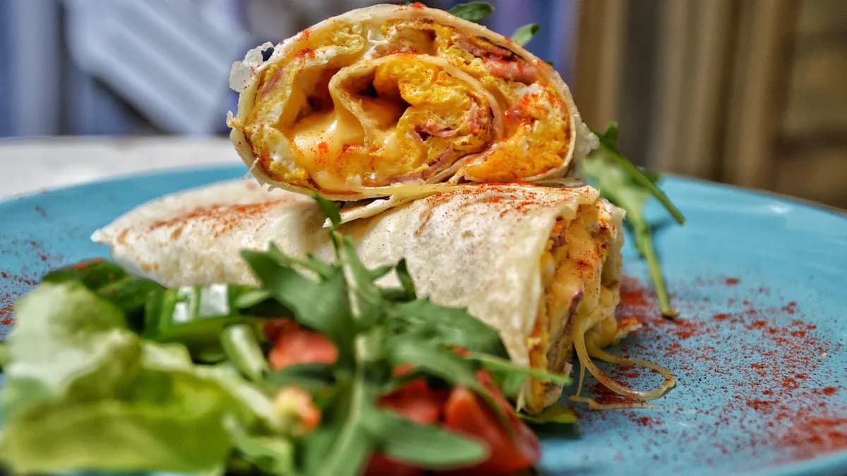 Sonkás-sajtos omlett