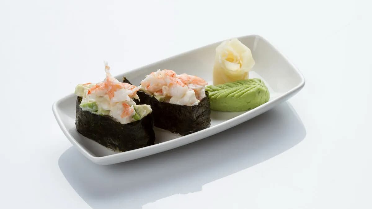 56. Tigrisrák, avokádó, és majonéz algagyűrűben